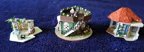Mary G. miniature model houses.